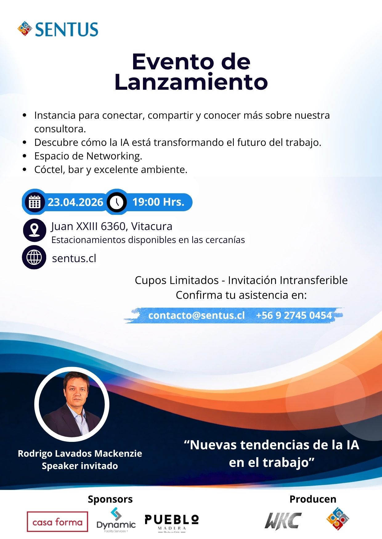 Sentus realiza su relanzamiento de marca con foco en el futuro del trabajo y la inteligencia artificial